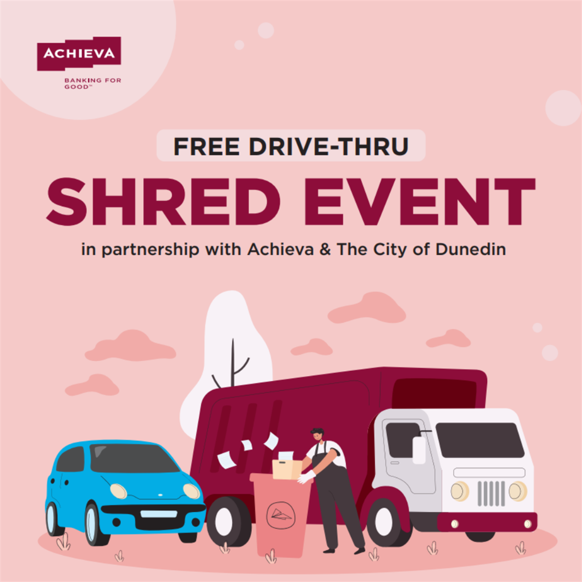 Free DriveThru SHREDFEST City of Dunedin, FL