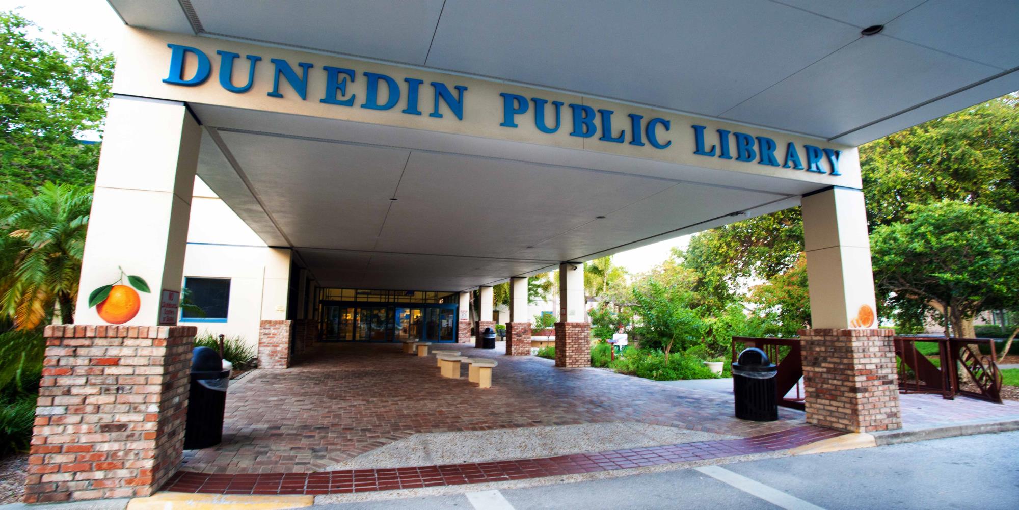 Dunedin Public Library Front Entrance